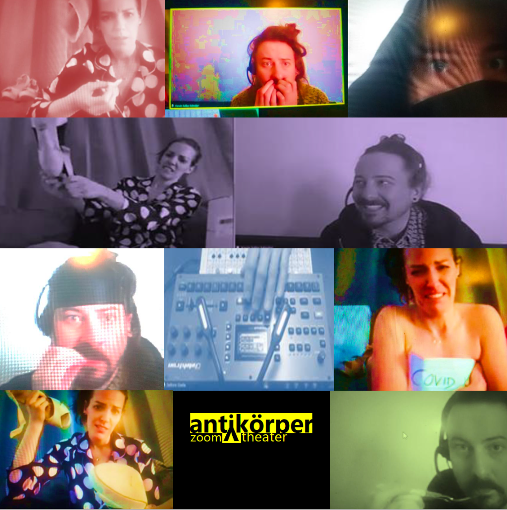 Zoom-theater „antikörper“
